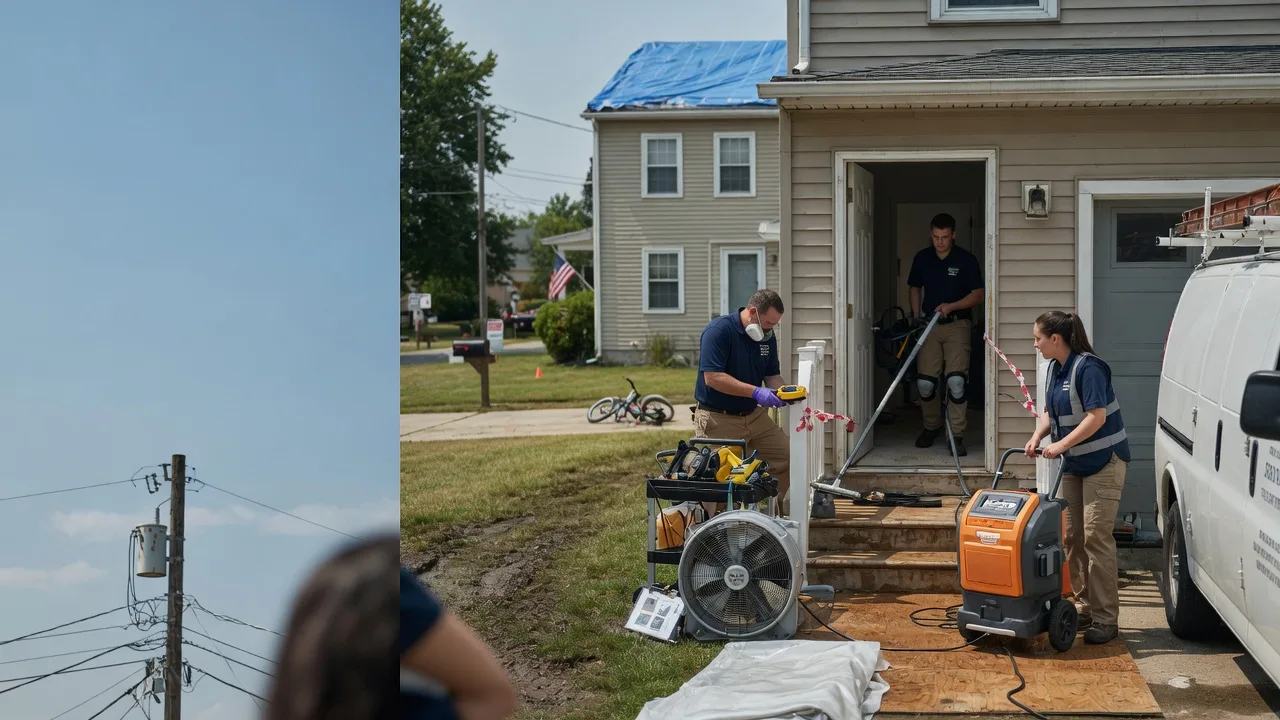 Water Damage Repair in West Liberty, OH near me